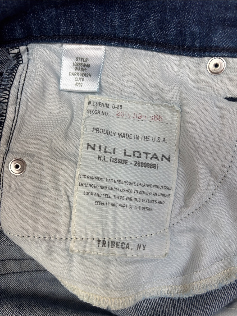 Nili Lotan Celia Jeans - Picture 4 of 10